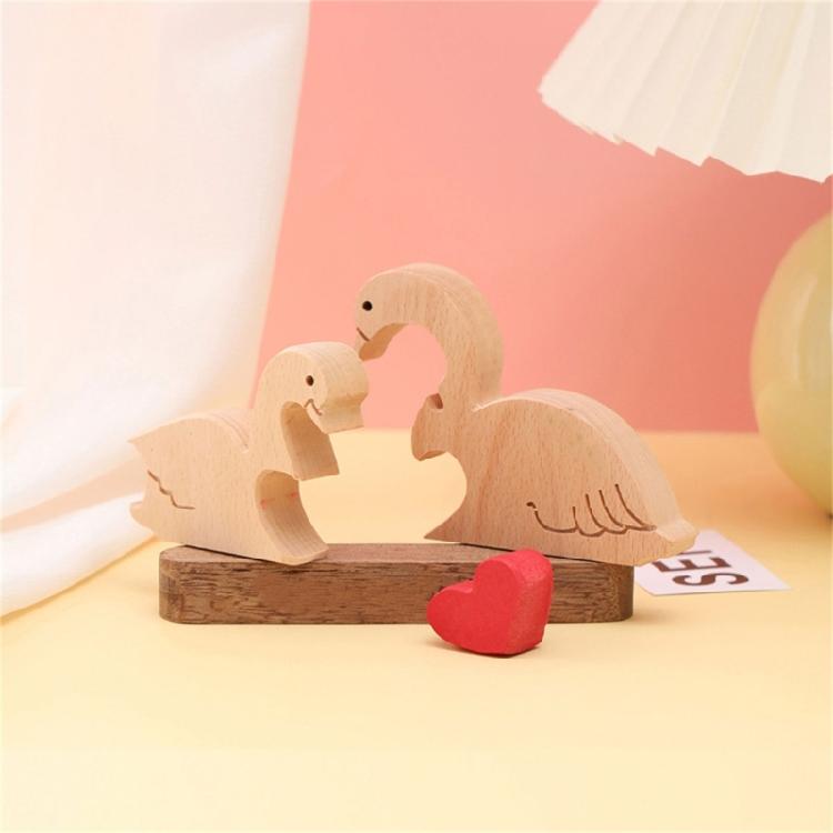 Auffällige Paar-Puzzle-Statue Handwerk Dekorationen Figur Skulptur