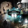LED Rechargeable Headlamp with Motion Sensor Dual Head Lamp Flashlight 1500 Lumen Super Bright USB-C Charging Waterproof Headlight