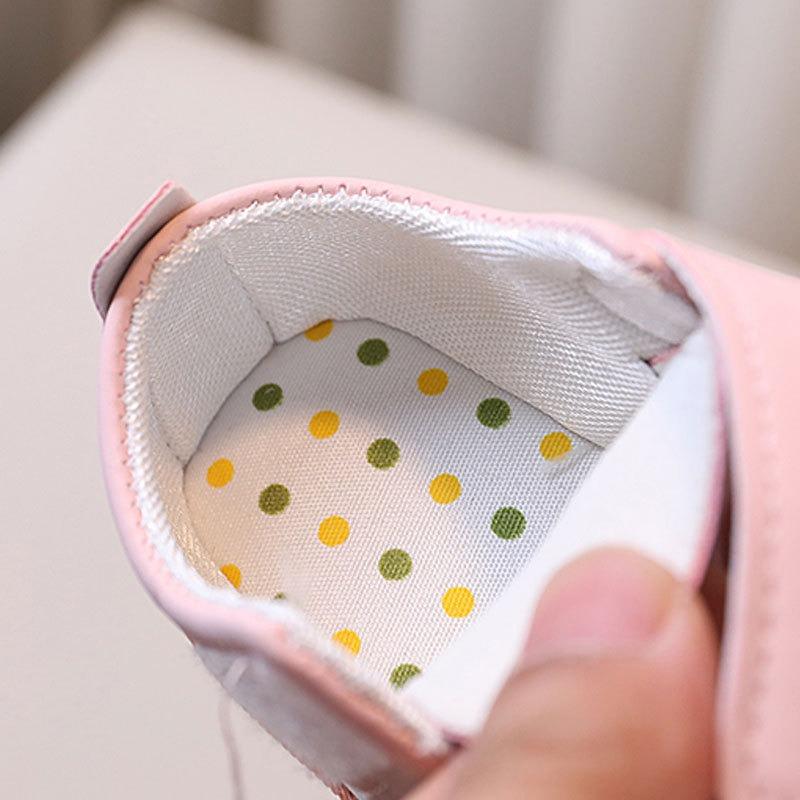 Spring/Autumn Baby Girl Single Shoes 0-1-2 Years Old, Squeaky Shoes That Make Sound, Infant Walking Shoes, Cute Princess Shoes.