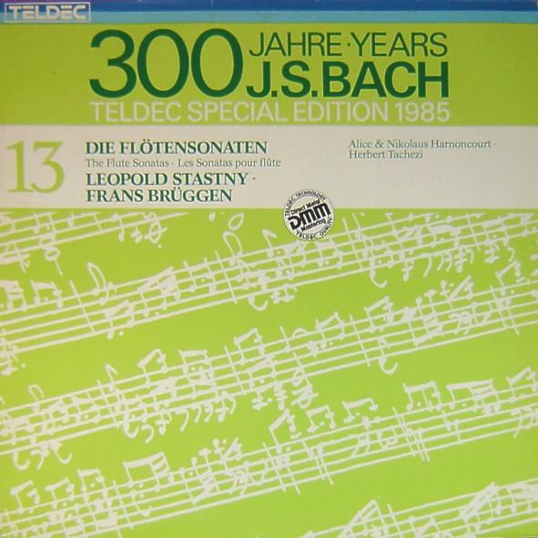 

LP Record JOHANN SEBASTIAN BACH LEOPOLD STA 6 Die Fltensonaten The Flute Son 648243DM TELDEC 1985 Germany Classical Used