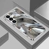 High-end liquid-plated glass phone case for Samsung Galaxy S26 S25 S24 S24 S23 S23 S22 S22 + S22 Ultra S21 S21