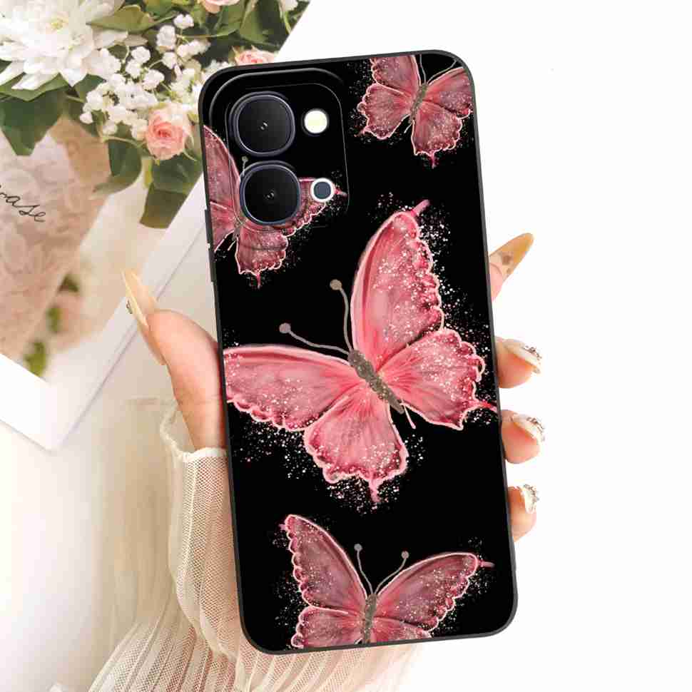 For Vivo Y31d 4G V2543 Case Fashion Cartoon Painting Silicone Full Protcetion Back Cover For Vivo Y 31d Y31D 4G Bumper Shell