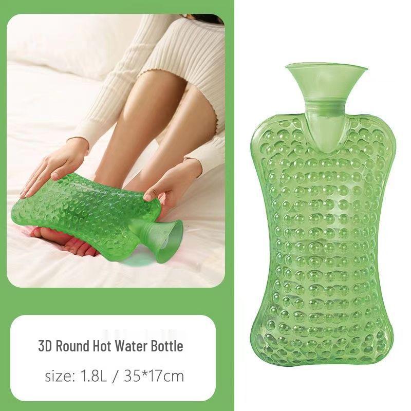 Cervical Spine & Lumbar Hot Water Bottle - Hand Warmer & Compress for Neck and Abdomen