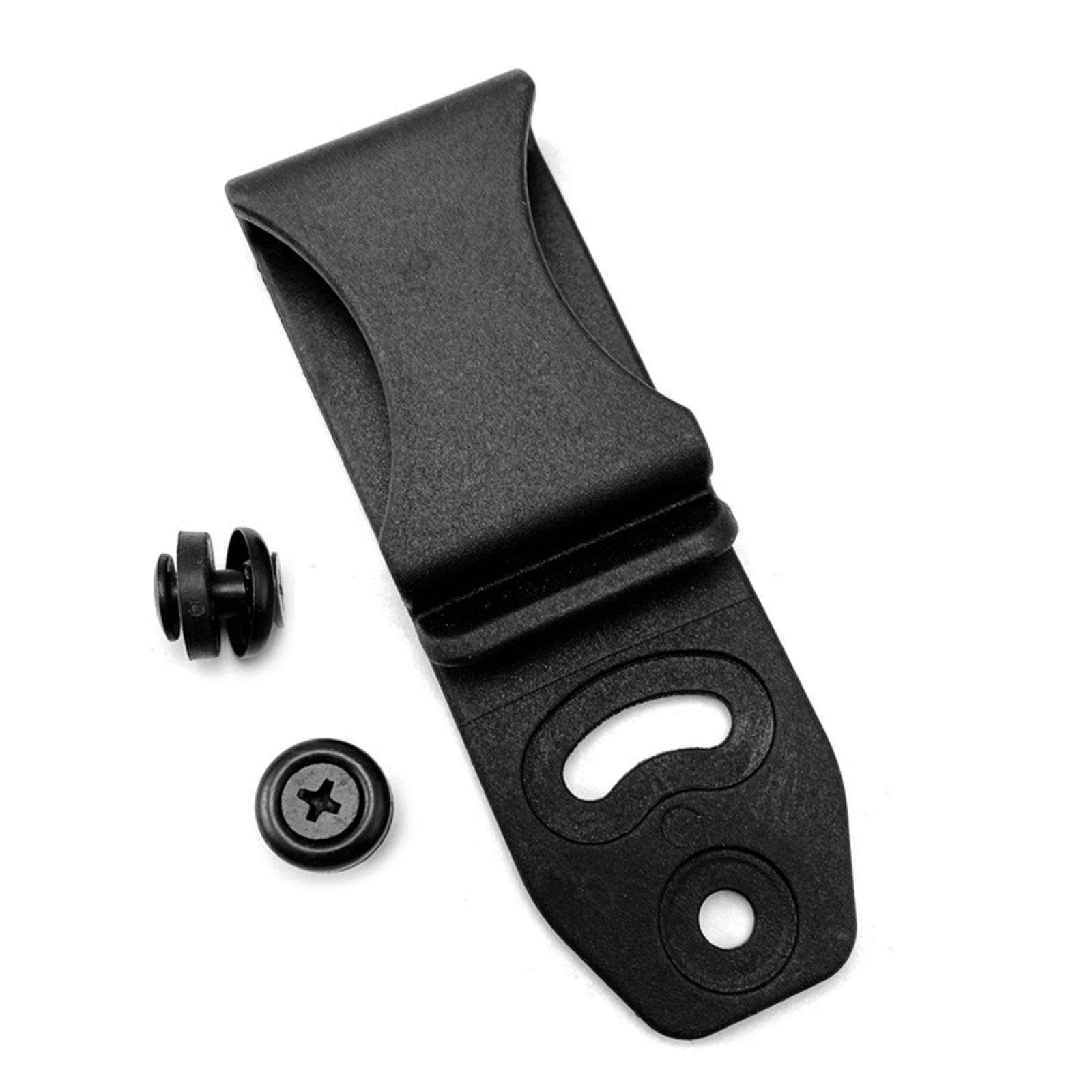 

Кліпса на ремінь Піхви для ножа Задня кліпса Для пригод на природі Нейлонова насадка на піхви Ідеально підходить для Кydex кобур Підсумки для магазинів