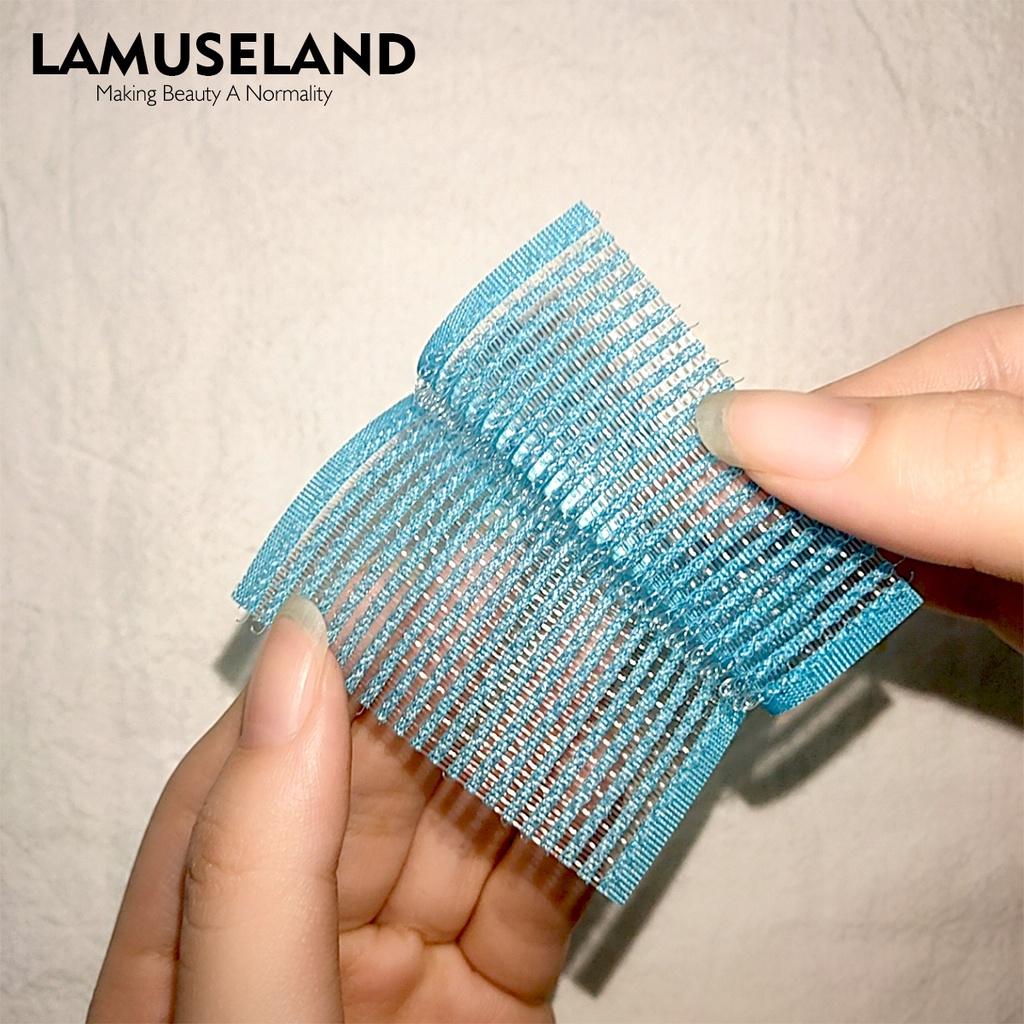 20Pcs/Pack Mix Color Universal Color Hair Posting Magic Pad Black Seamless Sticker Broken Hair Sticker Bangs Beauty Tool