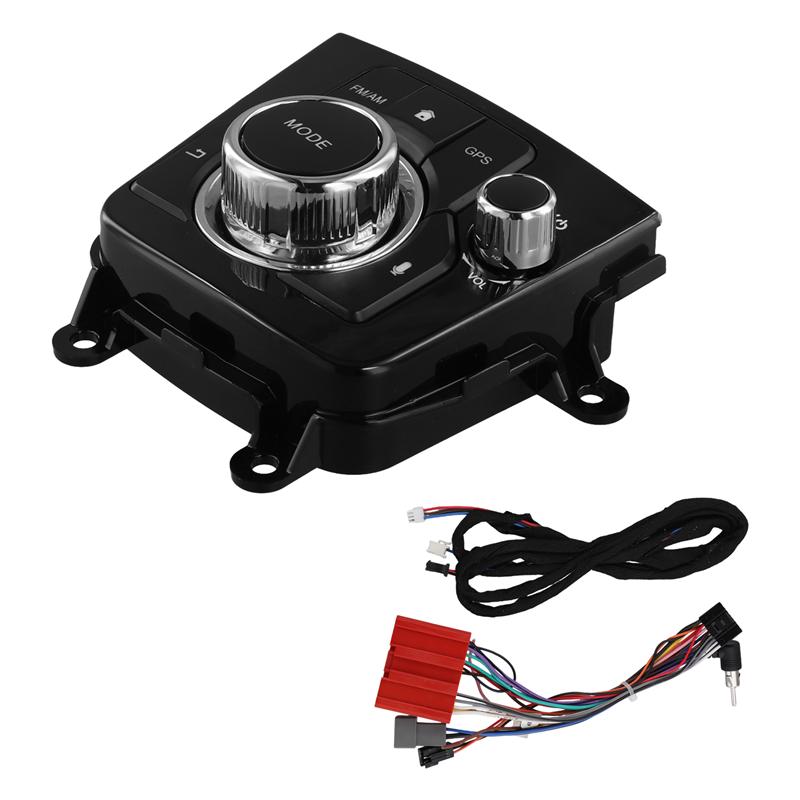 A58X-Car Fascia Radio Switch For MAZDA 3 MAZDA Axela 2014- Dash Kit tall Facia Console Bezel Adapter