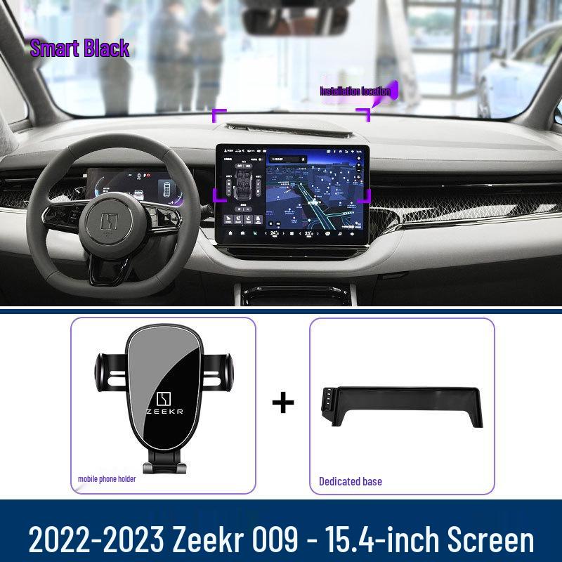 Screen Mount Car Phone Holder for 2022-23 Zeekr 009 Modification