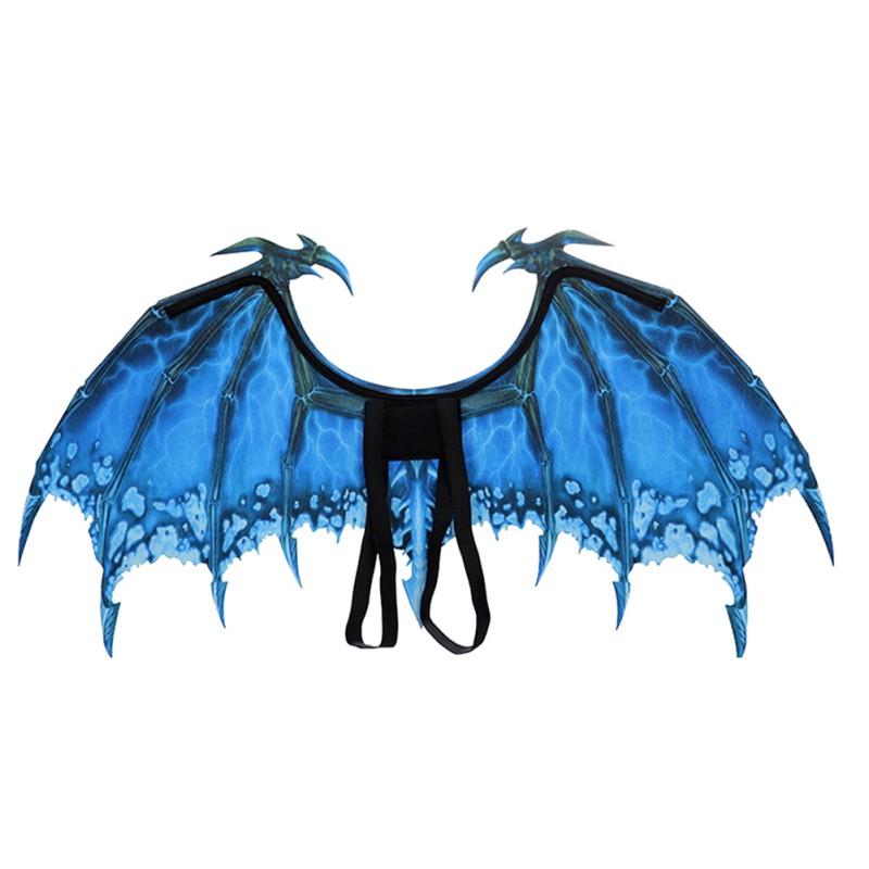 Halloween Dragon Wing Decoration Carnival Party Animal Costume For Adult Boy and Girl Kids Dragon Cosplay Masquerade