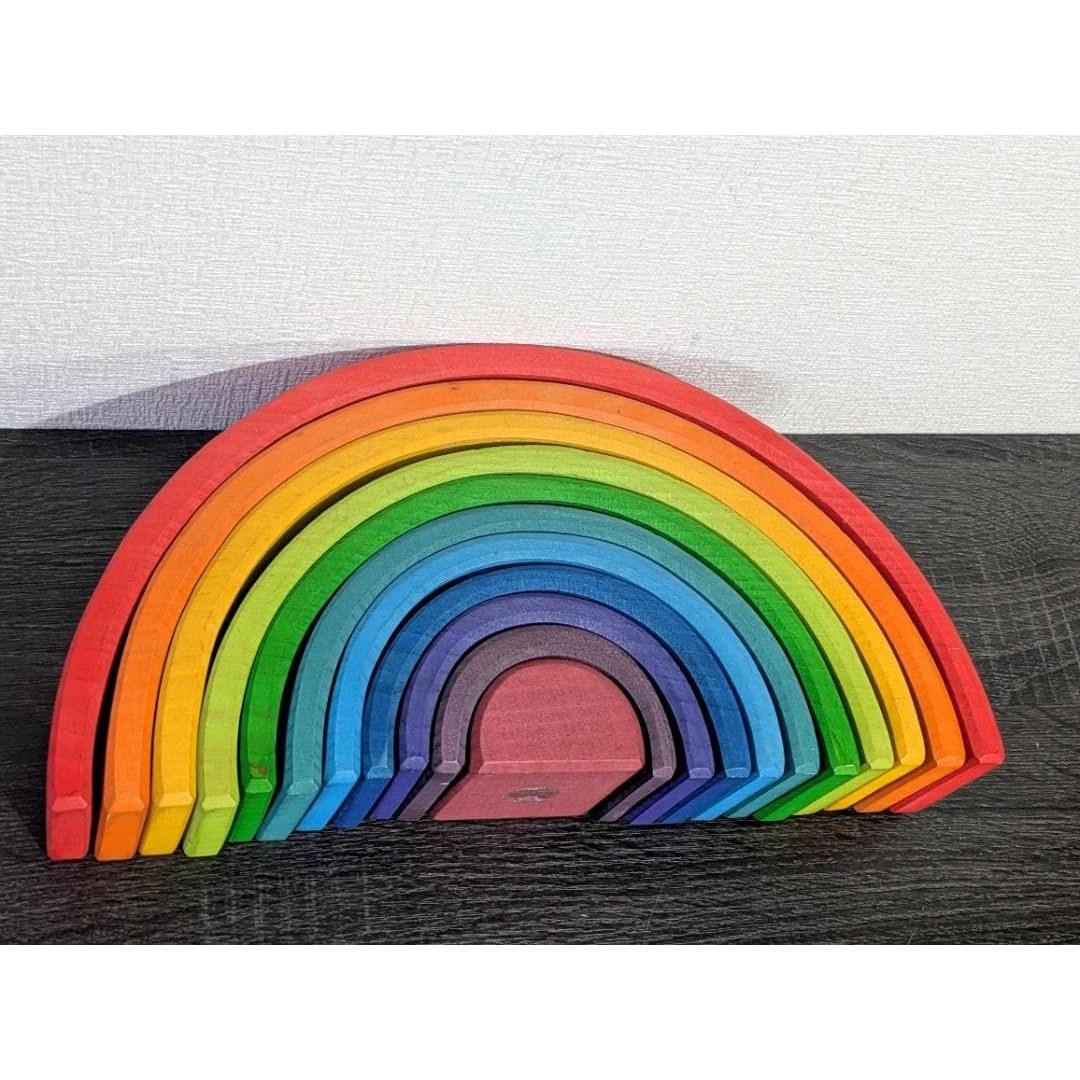 Grimms Arch Rainbow Tunnel 11-Piece Building Blocks