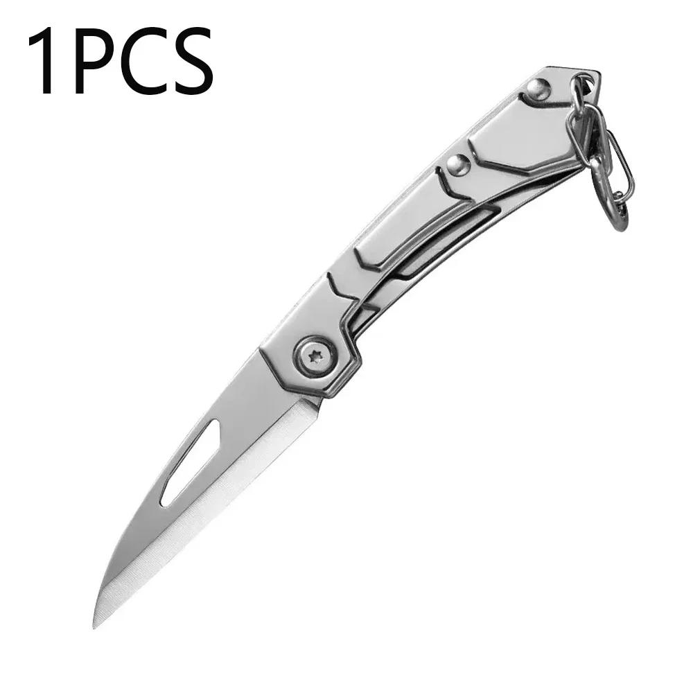 Camping folding knife fruit knife, professional outdoor knife, sharp knife portable hunting knife, multi-functional pocket knife