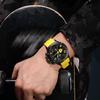 Megir Fashion Sport Quartz Watches for Men Big Dial Watch Chronograph Waterproof Luminous Man Wristwatches Date Clock 8115