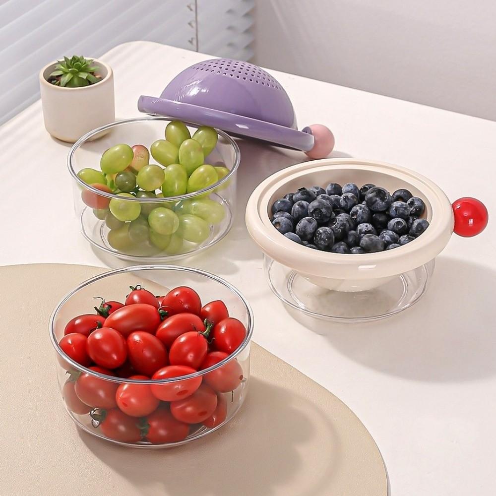 Plastic Vegetable Basket Food Grade Kitchen Storage Baskets Fruit Washing Basket Vegetable Rinsing