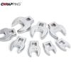 10Pcs Crowfoot Wrench Set Tools Crowbar Adapter Head Removal Half Shaft Motorcycle Repair Demolition Tools for Car Home Repair