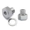 M12x1.5 M16x1 5 To 1/8 NPT Adapter Replacement Metal Engine Oil Pressure Sensor Adapter for LS Series Easy Installation
