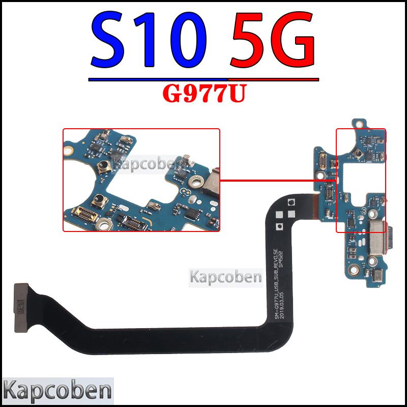 Usb Dock Charger Port for Samsung Galaxy S20 Fe S10 Lite Plus Ultra G977 G981 G986 G988 G970 G780 B N U V Charging Board Module