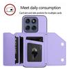 For Motorola Edge 60 5G/Motorola Edge 60s 5G/Motorola Edge 60 Fusion 5G Case Card Holder Kickstand Skin-Touch Phone Cover with Wrist Strap