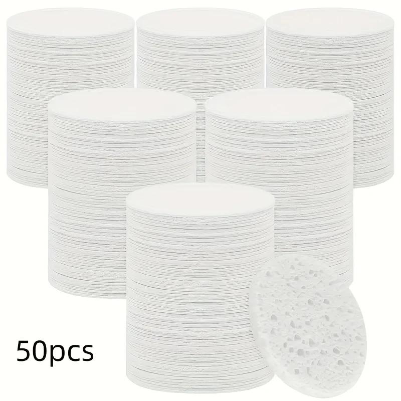 50/20/10PCS Compressed Facial Sponge Cosmetic Hydrotherapy Sponge Suitable for Daily Cleansing, Makeup Removal, and Exfoliation