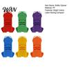 One Hand Can Opener 6Pcs Easy for Soda Beer, Handheld Pull Tab Lifter Nail Safe with Lever Design, No Sharp Edge Tool Women Elderly Bottle