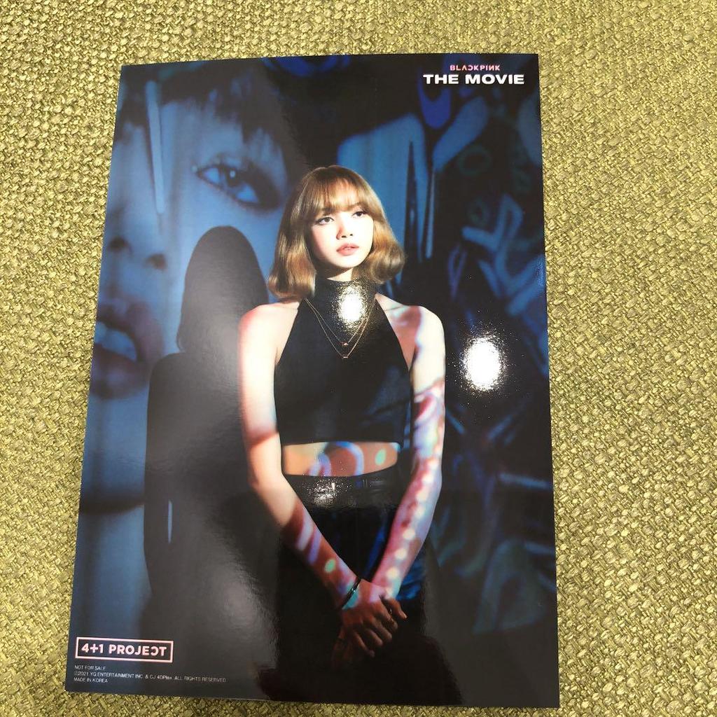 [USED] blackpink Lisa blackpink pop-up bromide
