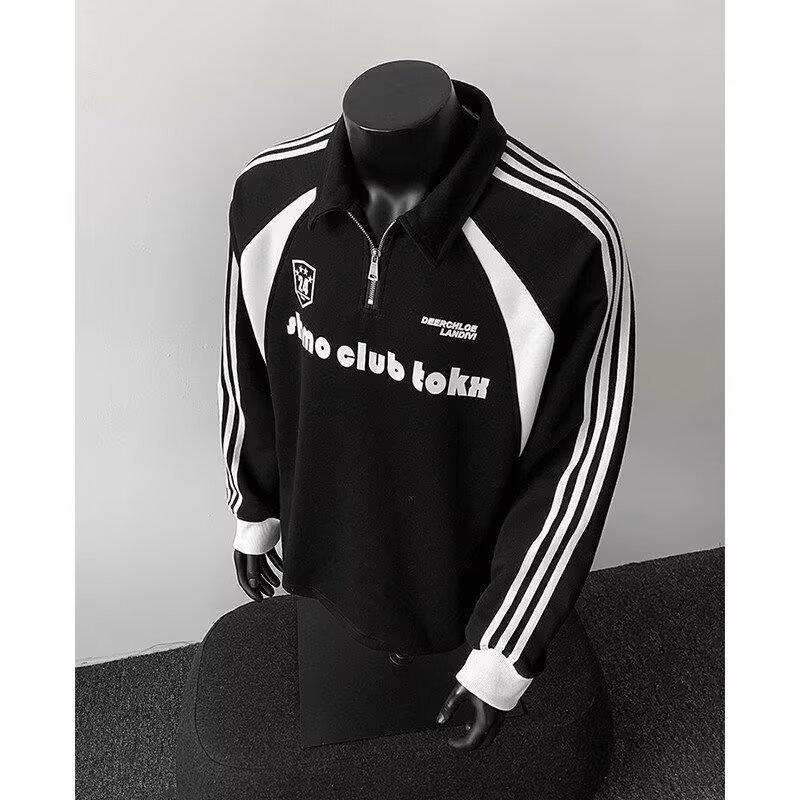 Unisex 2025 Half-Zip Hoodie - New Trendy Spring & Autumn Casual Pullover L