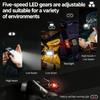 Cycling Bicycles Front Light 1500mAh 900lumens Compacts Rechargeable Bike Lamp for Various Terrains