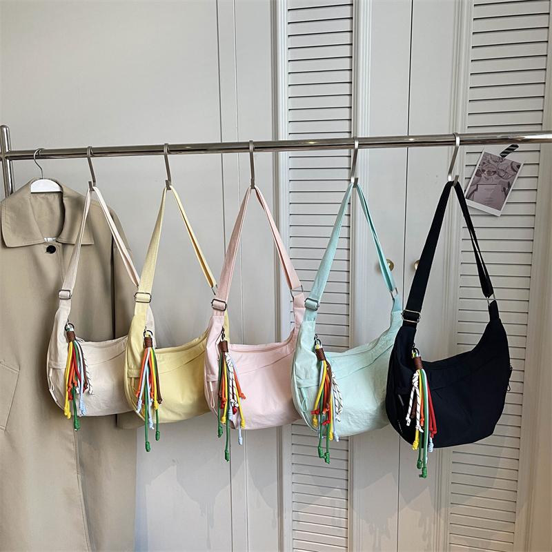 Large Capacity Commuting Crossbody Bags Casual Leisure Versatile Shoulder Bags 2026 High Quality Casual Solid Color Nyl Bags