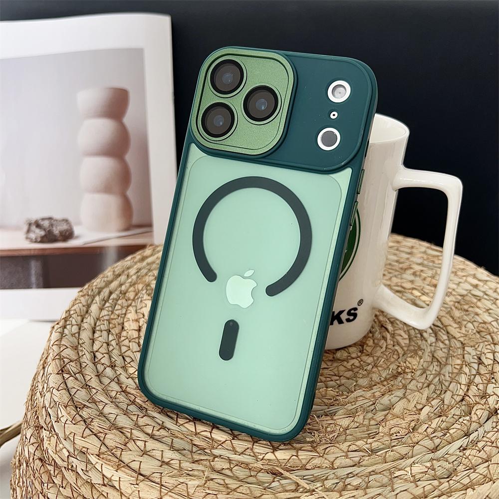 Armor Shockproof Matte Translunt Magnetic Phone Case For iPhone 17 16 15 14 13 12 11 Pro Max Plus 17Air 16e For Magsafe  Cover