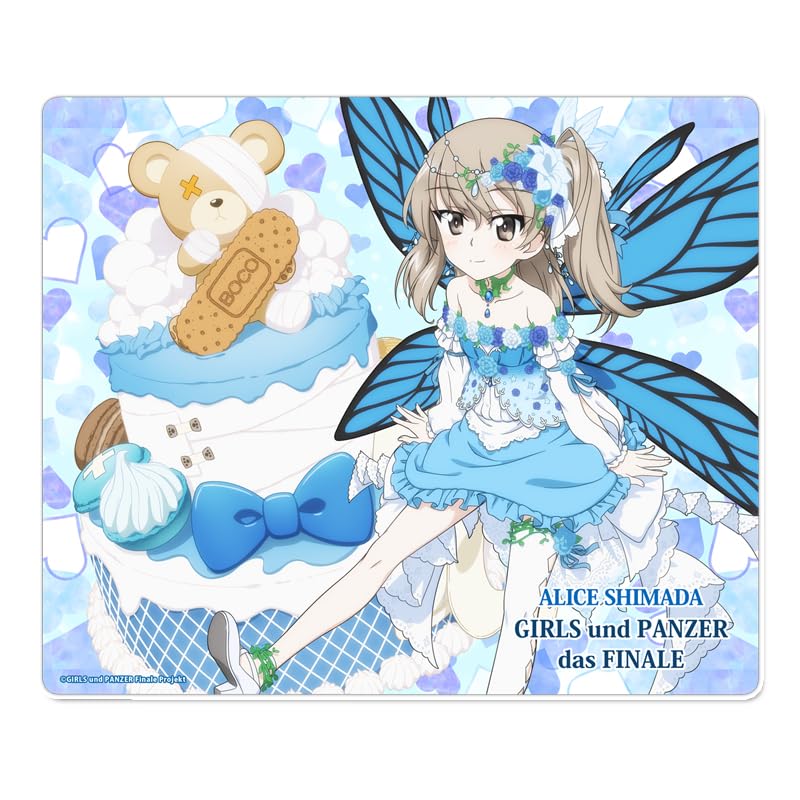 

Girls & Panzer Final Chapter Alice Shimada Original Illustration Mouse Pad Fairy