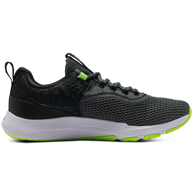 Under Armour Charged Focus Print - Pitch Grey Men Sneakers Black 3025100-100