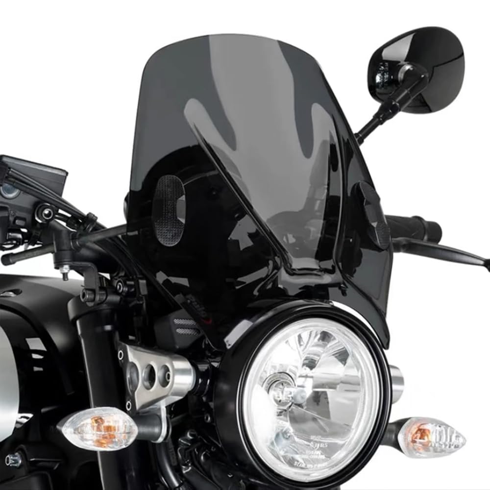 For SV650 SV650X 2025 2016-2025 2024 Wind Deflector Motorcycle Windshield Cover Screen Bike (Black)
