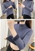 2025 Women's Plus Velvet Knitwear: Thick Warm Autumn/Winter One-Piece Sweater