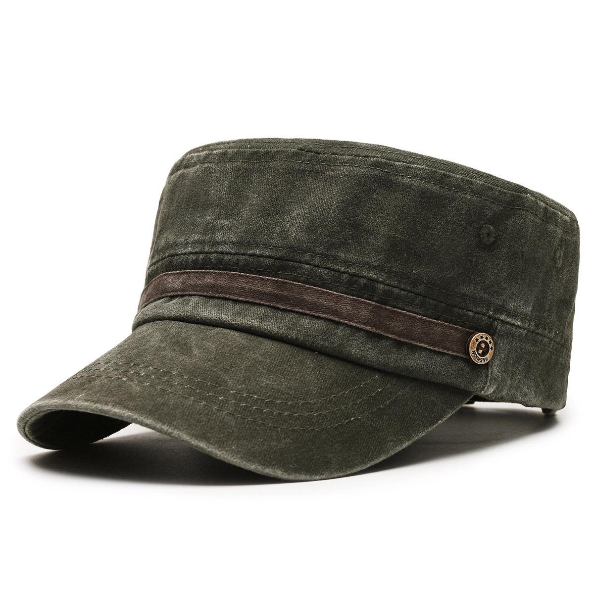 

Men s Vintage Cotton Duckbill Cap - Retro Outdoor Sun Protection Hat Adjustable