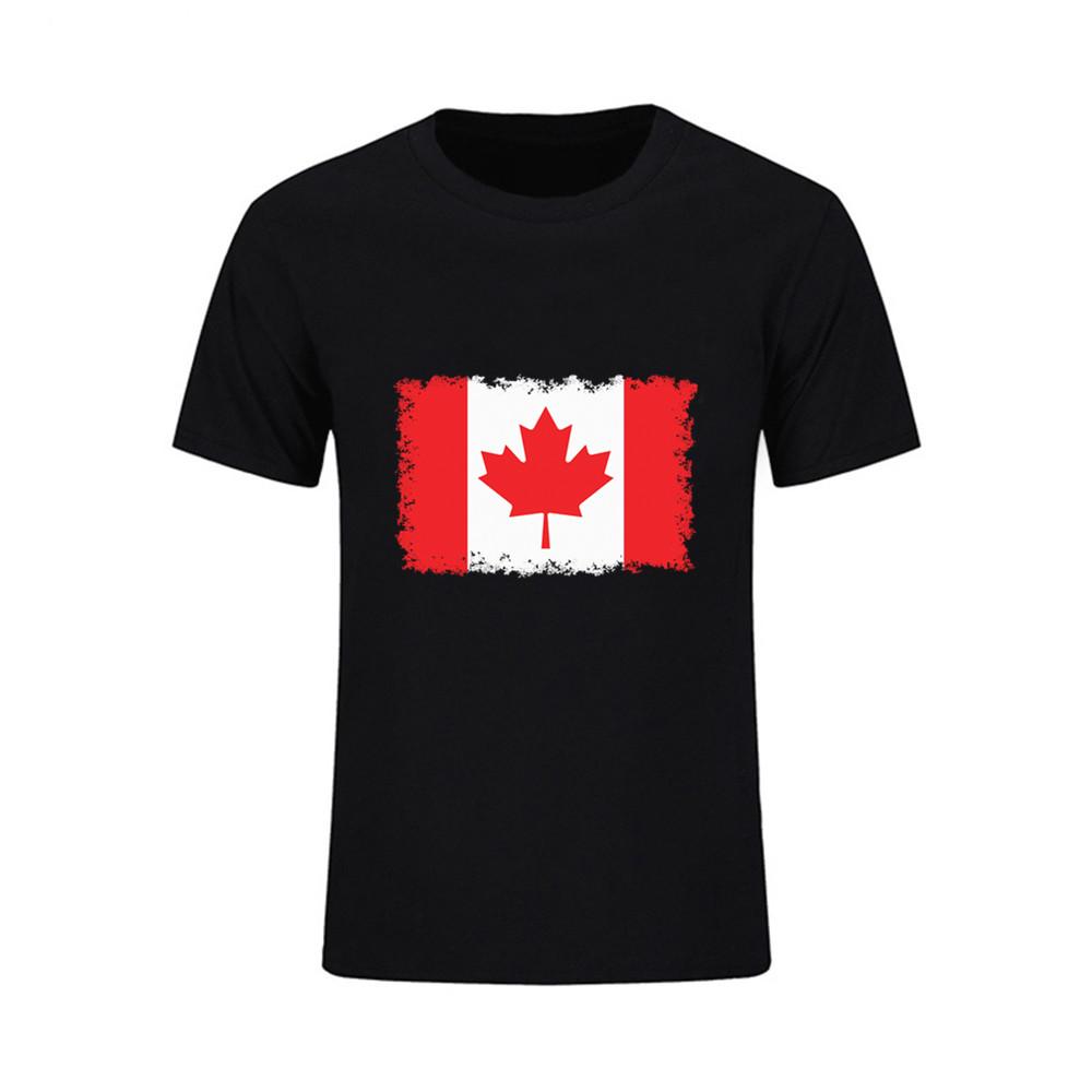 Canada Flag Canadian Leaf T Shirt Mens Regular Fit Small Up To Xxl Large New