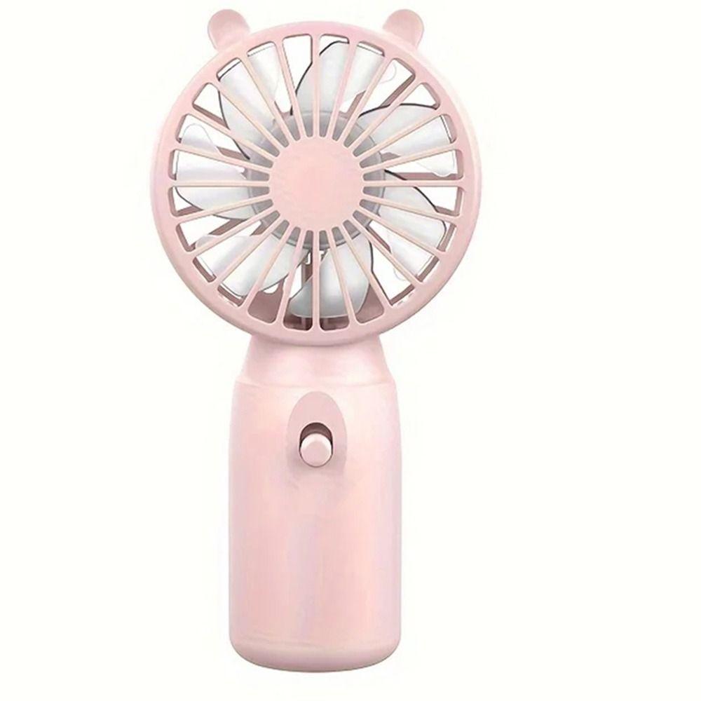 Cooling Handheld Fan White Pink Blue Green Noise Free Fan New Cooling Device  Outdoor Activities