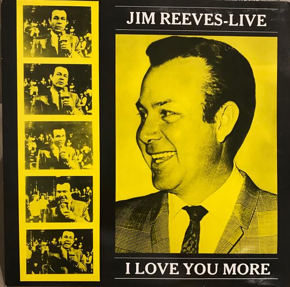 

LP Record JIM REEVES - Jim Reeves  Live. I Love You More ATOM3 A Touch Of Magi 1989 UK Country/Folk Used
