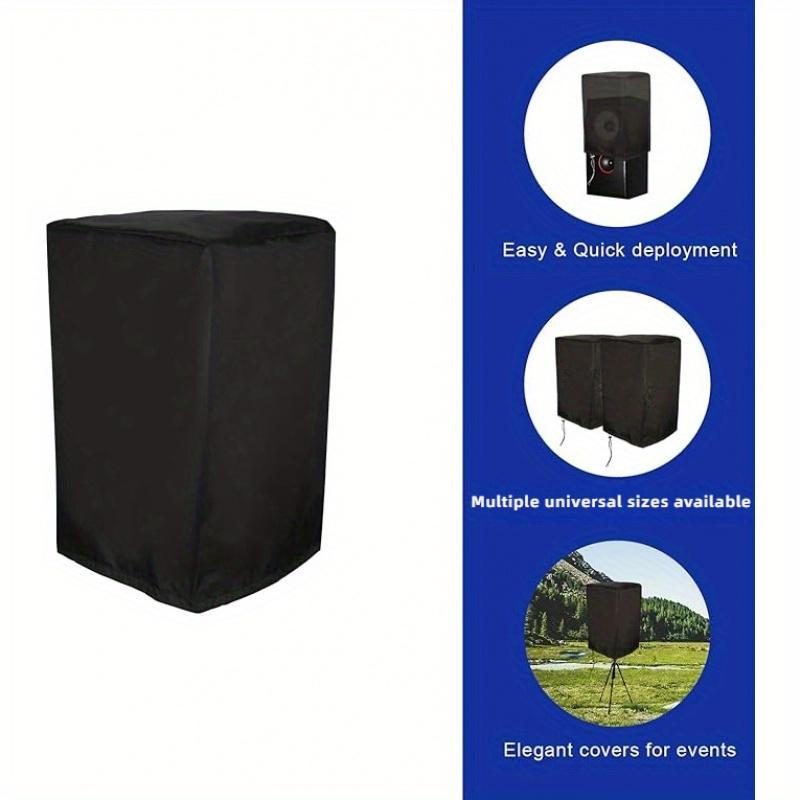 Strapazierfähige wasserdichte Lautsprecherabdeckung - Allwetter-, staubdichte und UV-beständige Polyesterabdeckung für den Innen-/Außenbereich