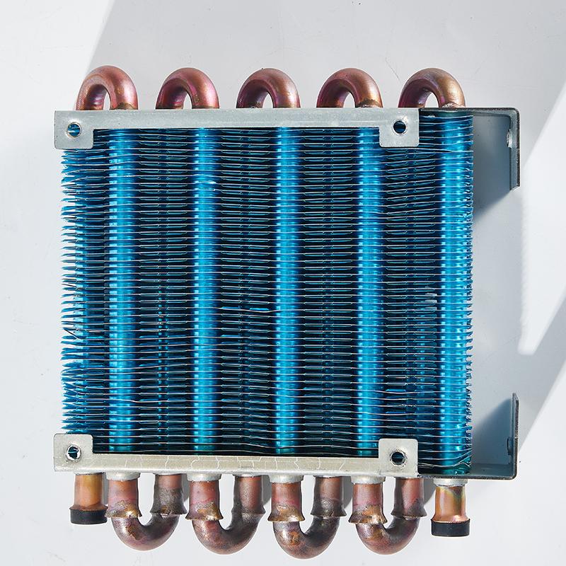 PURSWAVE CP2X5X92 Mini kondensator passer til 1 stk. 12V24V220V 92*92mm blæser Kobberrør varmeveksler med finneafstand