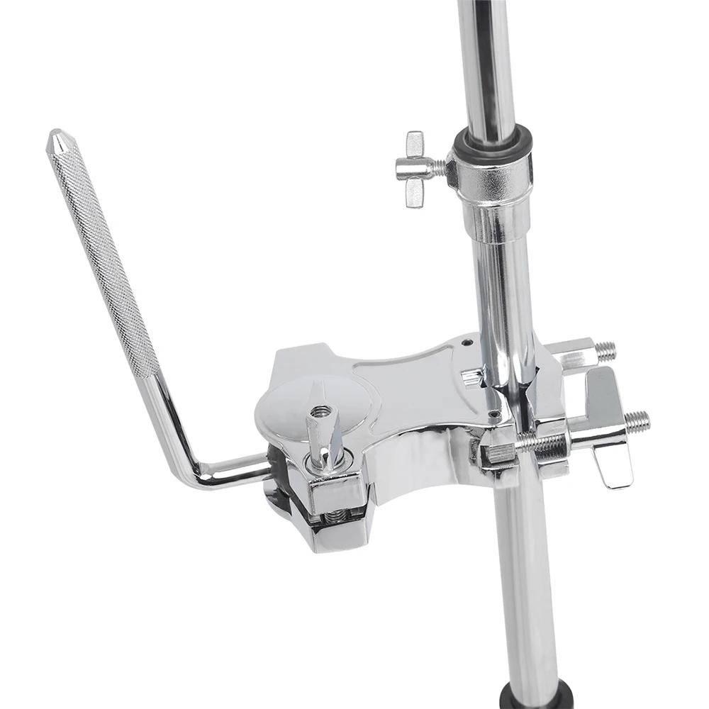 Drum Clamp Zinc Alloy Clip Drum Stand Sort Tool Reorganize Drum Clamp Silver Percussion Musical Instrument Parts & Accessories