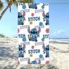 American Cartoon Figure Print Thick Microfiber Beach Towel Quick Dry Bath Blanket For Kids