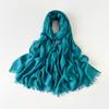 180 * 90 Cotton And Linen Scarf Sunscreen Folds Solid Color Human Cotton Silk Scarf Shawl Multi-Color Yarn Headscarf Women