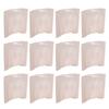 *A91P 12Pcs Reusable Toaster Bag Non-Stick Bread Baking Bag Sandwich Bags Toast Microwave Heating Pastry Tools 17X19cm