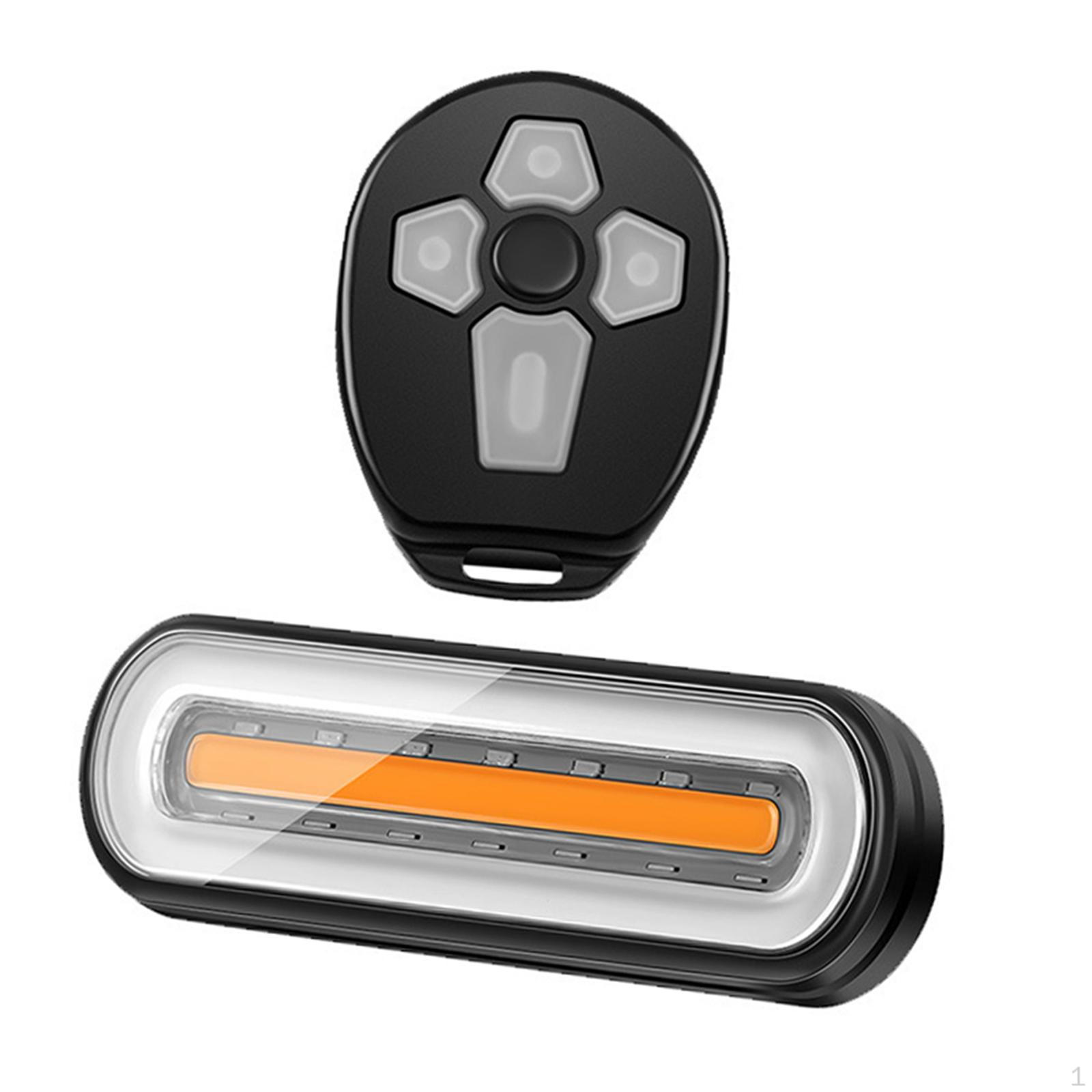 

Bike Warning Tailight,Bicycle Rear Light Multifunctional,with Distant Control,for Mountain Bikes