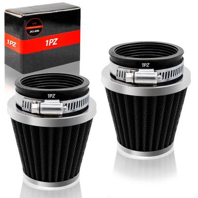 1PZ JP2-AR6 Power Filter 2pcs Air 48/49/50mm 50mm Bandit 400 GS750E GS1000E CB-1 CBR400F FTR223 Motorcycle Air Filter Universal