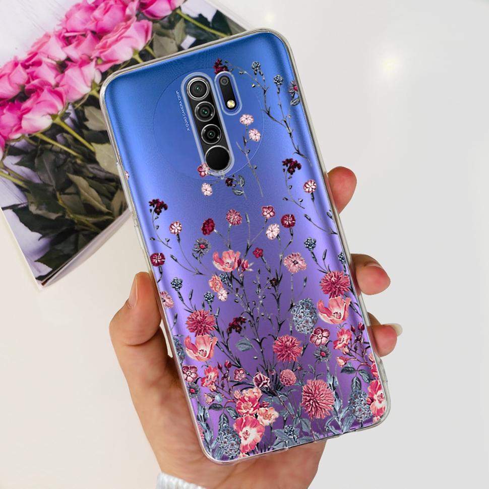 For Xiaomi Redmi 9 2020 Case Cute Cartoon Cover Soft Silicone Phone Case For Xiaomi Redmi 9 Redmi9 ShockProof Bumper 6.53"