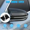 Carbon Fiber Blcak Car Side Door Rearview Mirror Cover Trim for BYD Song Plus DM-i EV/ Seal U/ Sealion 6 -2025