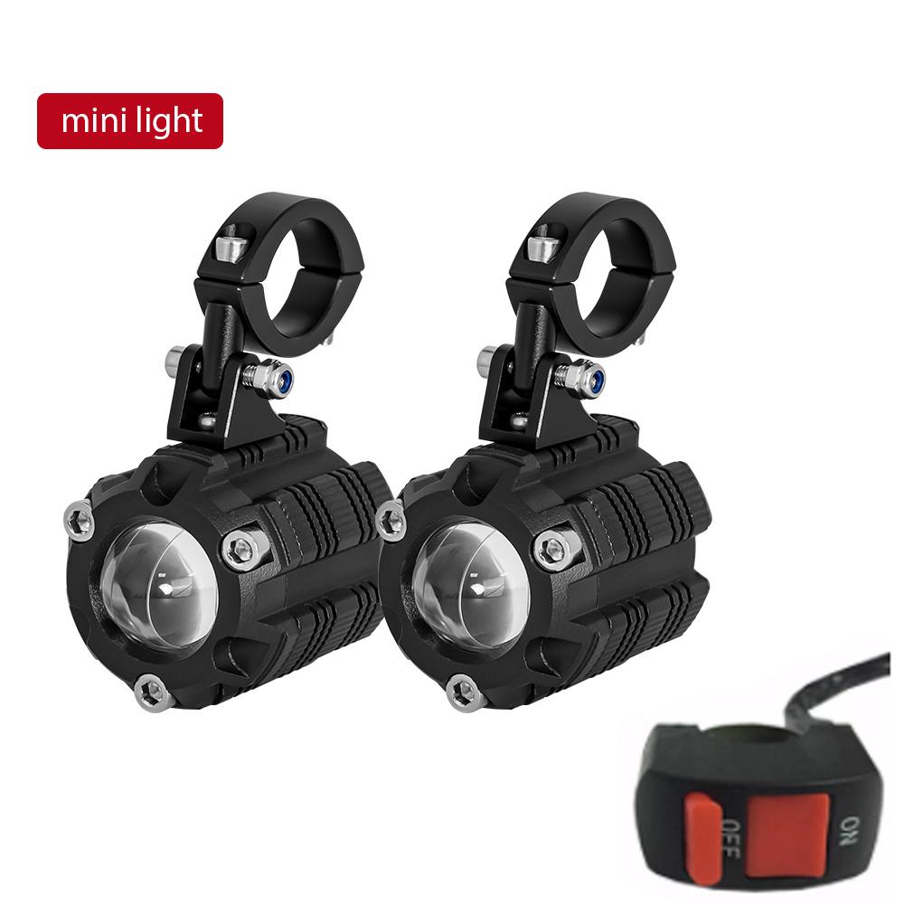 Universal Motorcycle LED Headlight Projector Driving for Light Auxiliary Spotlight Lamp for BMW R 1200 GS Adventure LC 2014 2015