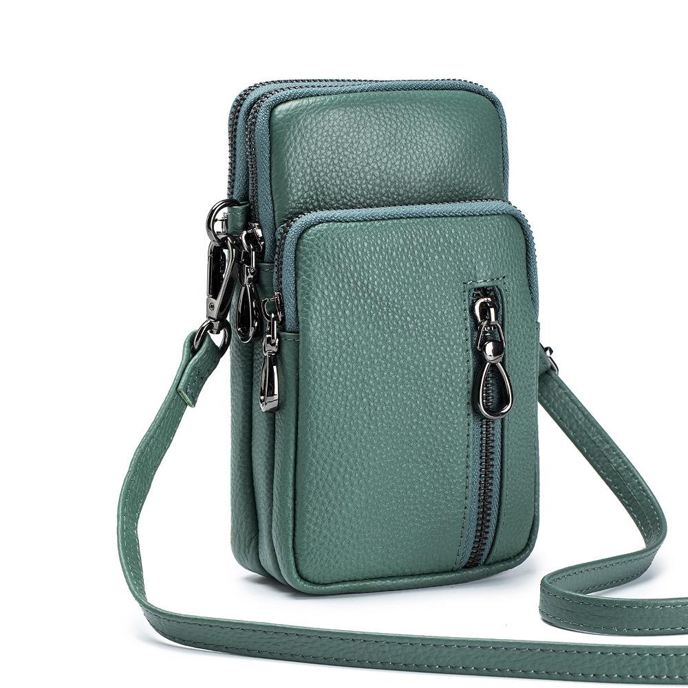 

New fashionable women s shoulder messenger bag trendy large-capacity vertical mobile phone bag casual versatile women s bag