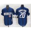 Unisex MLB-Style Baseball Jersey With Embroidered Striped Design Men Women Sportswear