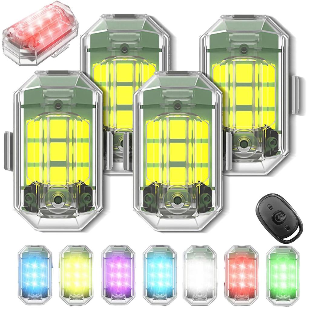 Motorcycle, Electric Bike, Flashing Lights, Airplane Lights, Bicycle Taillights, Car Modification, Navigation Lights