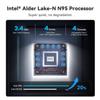 Beelink MINI S12 Mini Intel Alder Up To 8GB 256GB Business Mini Desktop Dual PC, Lake-N95 Processor, 3.40GHz, RAM, SSD, PC, HDMI/2.5G RJ45/WiFi 5/BT